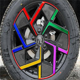 Maxbell Wheel Hub Sticker Decals Decorative for Byd Atto 3 Fine Workmanship Style B