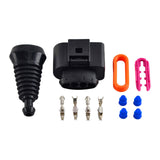 Maxbell 4x Ignition Coil Connector Plug Easy Installation for A8 Parts Replace Female Head