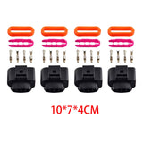 Maxbell 4x Ignition Coil Connector Plug Easy Installation for A8 Parts Replace Female Head