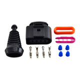 Maxbell 4x Ignition Coil Connector Plug Easy Installation for A8 Parts Replace Female Head