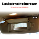Maxbell Sun Visor Sunshade Mirror Cover 220 810 0210 for Mercedes-Benz W220 Black Left