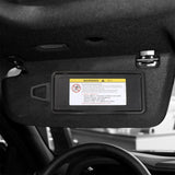 Maxbell Sun Visor Sunshade Mirror Cover 220 810 0210 for Mercedes-Benz W220 Black Right