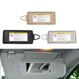 Maxbell Sun Visor Sunshade Mirror Cover Cap 2218104117 for Mercedes-Benz W221 Black Left