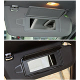 Maxbell Sun Visor Sunshade Mirror Cover Cap 2218104117 for Mercedes-Benz W221 Black Left