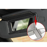 Maxbell Sun Visor Sunshade Mirror Cover Cap 2218104117 for Mercedes-Benz W221 Black Left