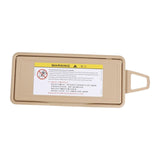 Maxbell Sun Visor Sunshade Mirror Cover Cap 2218104117 for Mercedes-Benz W221 Beige Left