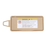 Maxbell Sun Visor Sunshade Mirror Cover Cap 2218104117 for Mercedes-Benz W221 Beige Right