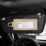 Maxbell Sun Visor Sunshade Mirror Cover Cap 2218104117 for Mercedes-Benz W221 Beige Right