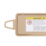 Maxbell Sun Visor Sunshade Mirror Cover Cap 2218104117 for Mercedes-Benz W221 Beige Right