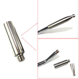 Maxbell 6 Pieces Dent Repair Rod Kit Paintless Puller for Auto Body Door Dings Middle