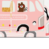 Maxbell Car Sun Shade Curtain Window Shades Children Sun Protection Side Window Giraffe driving