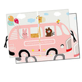 Maxbell Car Sun Shade Curtain Window Shades Children Sun Protection Side Window Giraffe driving