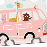 Maxbell Car Sun Shade Curtain Window Shades Children Sun Protection Side Window Giraffe driving