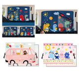 Maxbell Car Sun Shade Curtain Window Shades Children Sun Protection Side Window Giraffe driving