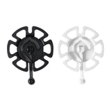 Maxbell Electric Motorcycle Charger Hanging 360 Rotation Tray Portable Self Paste Black