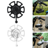 Maxbell Electric Motorcycle Charger Hanging 360 Rotation Tray Portable Self Paste Black