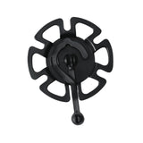 Maxbell Electric Motorcycle Charger Hanging 360 Rotation Tray Portable Self Paste Black