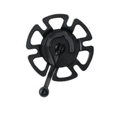 Maxbell Electric Motorcycle Charger Hanging 360 Rotation Tray Portable Self Paste Black