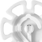 Maxbell Electric Motorcycle Charger Hanging 360 Rotation Tray Portable Self Paste White