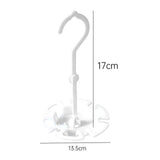 Maxbell Electric Motorcycle Charger Hanging 360 Rotation Tray Portable Self Paste White