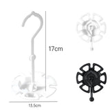 Maxbell Electric Motorcycle Charger Hanging 360 Rotation Tray Portable Self Paste White