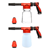 Maxbell Foam Bottle Sprayer 1L Car Washer Foam Pot Professional for Gardening Clear