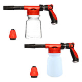 Maxbell Foam Bottle Sprayer 1L Car Washer Foam Pot Professional for Gardening Clear