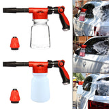 Maxbell Foam Bottle Sprayer 1L Car Washer Foam Pot Professional for Gardening Clear