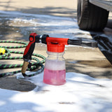 Maxbell Foam Bottle Sprayer 1L Car Washer Foam Pot Professional for Gardening Clear