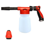 Maxbell Foam Bottle Sprayer 1L Car Washer Foam Pot Professional for Gardening White