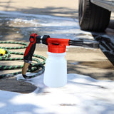 Maxbell Foam Bottle Sprayer 1L Car Washer Foam Pot Professional for Gardening White
