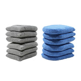 Maxbell Car Wax Applicator Pad with pocket for cleaning Furniture Blue