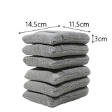 Maxbell Car Wax Applicator Pad with pocket for cleaning Furniture Gray
