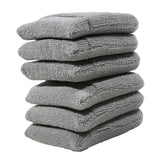 Maxbell Car Wax Applicator Pad with pocket for cleaning Furniture Gray