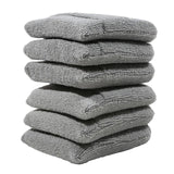 Maxbell Car Wax Applicator Pad with pocket for cleaning Furniture Gray