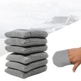 Maxbell Car Wax Applicator Pad with pocket for cleaning Furniture Gray