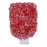 Maxbell Car Wash Mitt Absorbent Effective Washing Machine Washable for Trucks Red