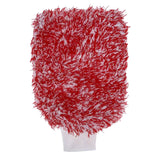 Maxbell Car Wash Mitt Absorbent Effective Washing Machine Washable for Trucks Red
