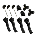Maxbell 11Pcs Truck Bed Cover Fasteners for Feetuo Hard trifold Tonneau Cover