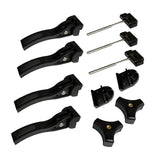 Maxbell 11Pcs Truck Bed Cover Fasteners for Feetuo Hard trifold Tonneau Cover