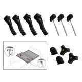 Maxbell 11Pcs Truck Bed Cover Fasteners for Feetuo Hard trifold Tonneau Cover
