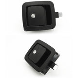 Maxbell Universal RV Paddle Entry Door Lock Latch Caravan Horse Trailers with 2 Keys