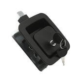 Maxbell Universal RV Paddle Entry Door Lock Latch Caravan Horse Trailers with 2 Keys