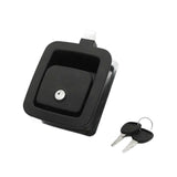 Maxbell Universal RV Paddle Entry Door Lock Latch Caravan Horse Trailers with 2 Keys