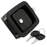 Maxbell Universal RV Paddle Entry Door Lock Latch Caravan Horse Trailers with 2 Keys