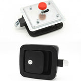 Maxbell Universal RV Paddle Entry Door Lock Latch Caravan Horse Trailers with 2 Keys