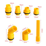 Maxbell Car Spill Proof Radiator Coolant Filling Funnel Kit 15 Pieces Professional