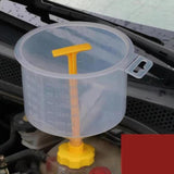 Maxbell Car Spill Proof Radiator Coolant Filling Funnel Kit 15 Pieces Professional