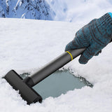 Maxbell Car Ice Scraper Double Sided TPU Winter Windshield Cleaner Durable Accessory