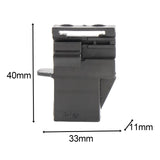 Maxbell Sun Visors Bracket Clip Easy to Install for Honda CRV Breeze Rw1 Rw2 Left